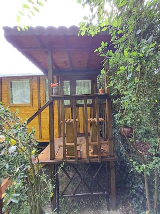 Magnifique Roulotte En Plein Nature Saint-Jean-de-Boiseau Ngoại thất bức ảnh